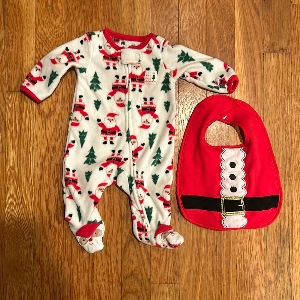NB Christmas onesie